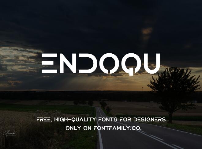 Endoqu Font