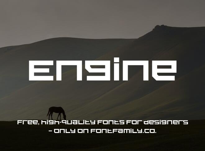 Engine Font