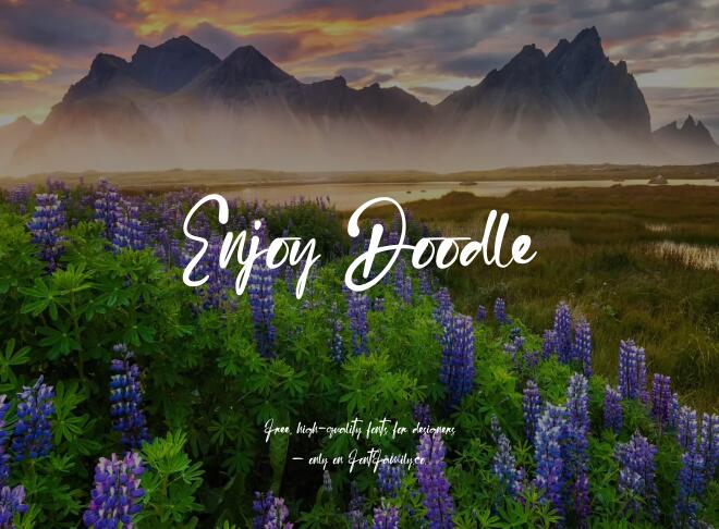 Enjoy Doodle Font