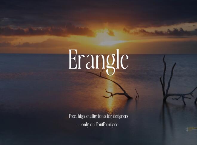 Erangle Font