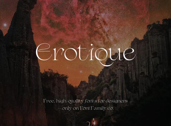 Erotique Font