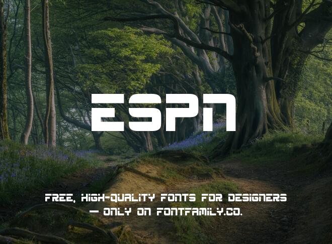 Espn Font