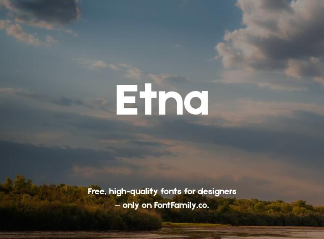Etna Font