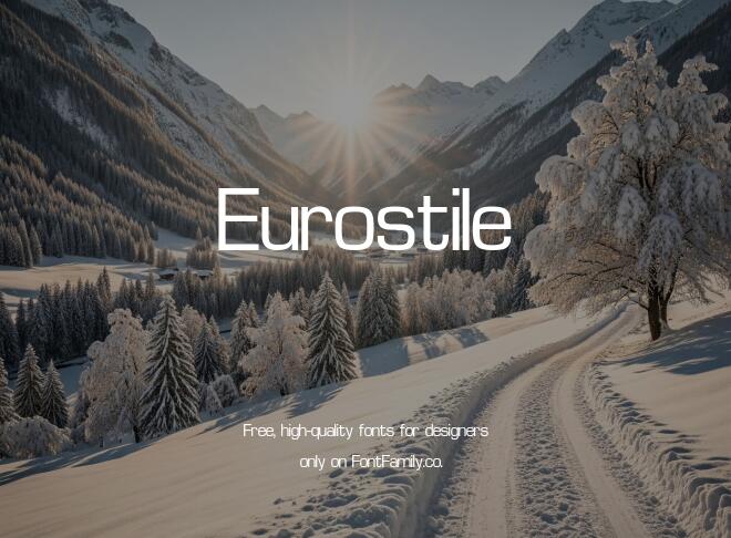 Eurostile Font