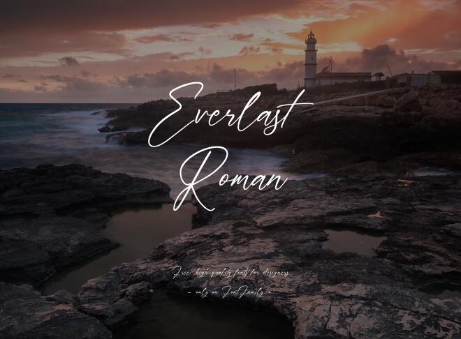 Everlast Roman Font