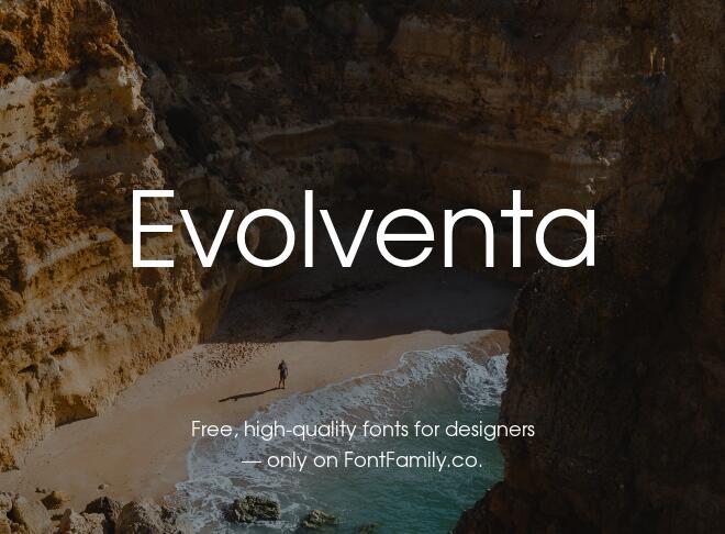 Evolventa Font