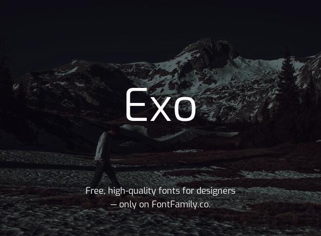 Exo Font
