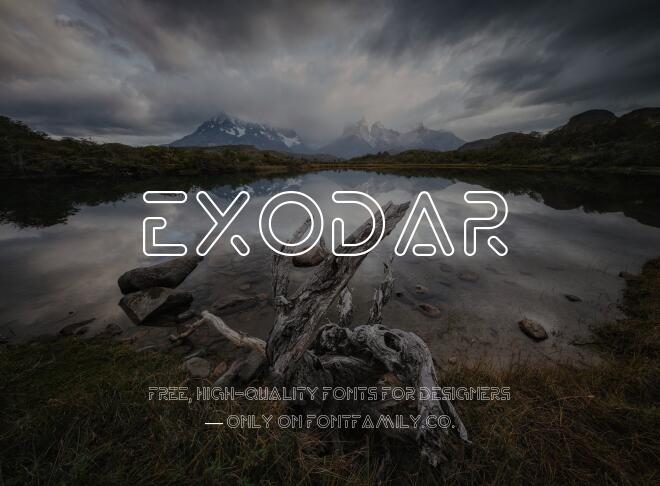Exodar Font