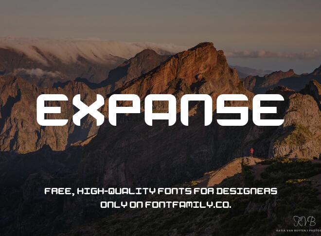 Expanse Font