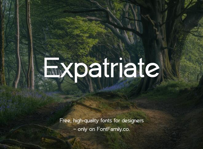Expatriate Font