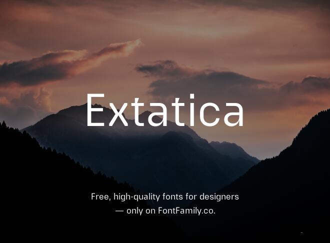 Extatica Font