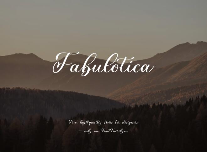 Fabulotica Font