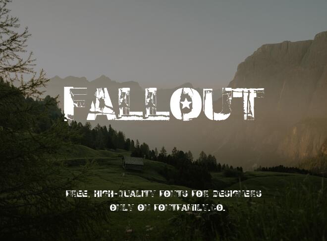 Fallout Font