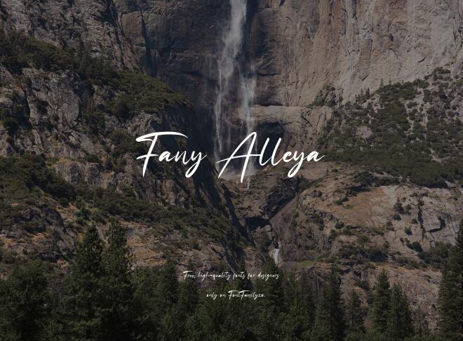 Fany Alleya Font