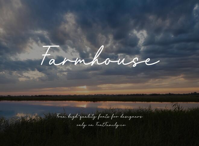 Farmhouse Font
