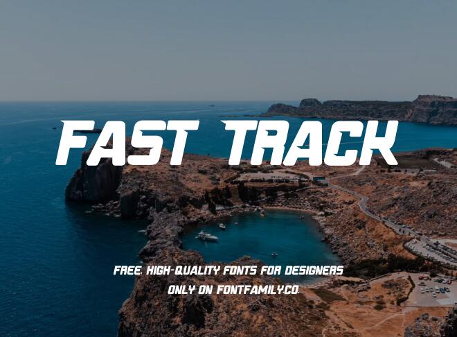 Fast Track Font