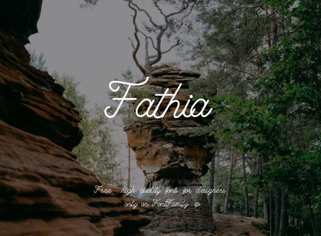 Fathia Font