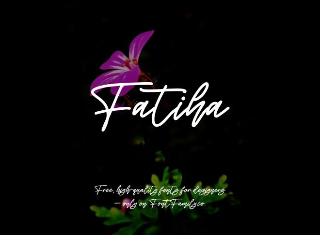 Fatiha Font