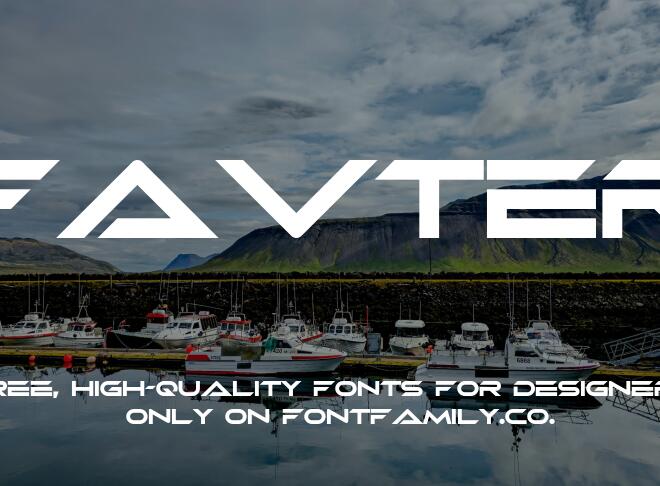 Favter Font