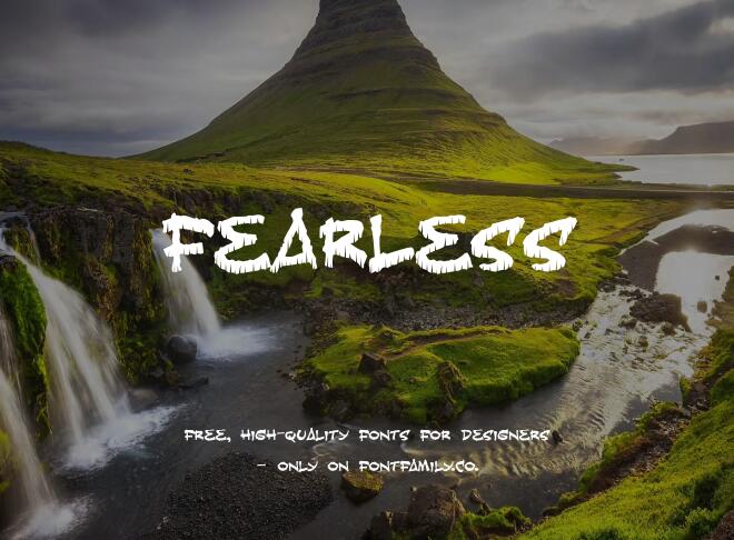 Fearless Font
