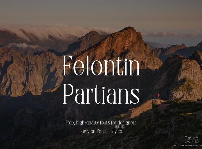 Felontin Partians Font