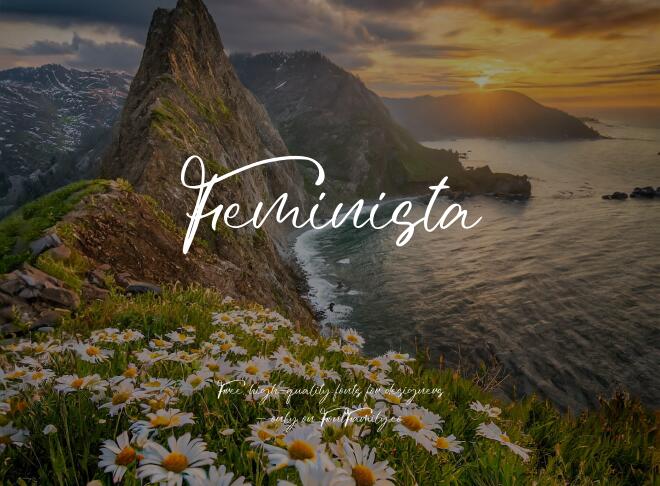 Feminista Font
