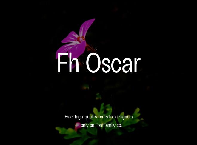 Fh Oscar Font