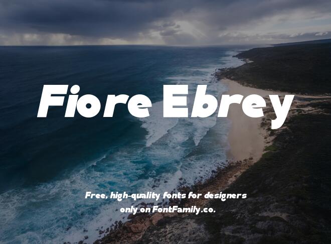 Fiore Ebrey Font