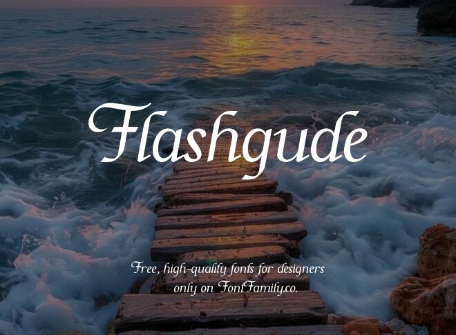 Flashgude Font