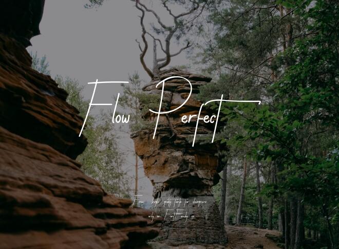 Flow Perfect Font