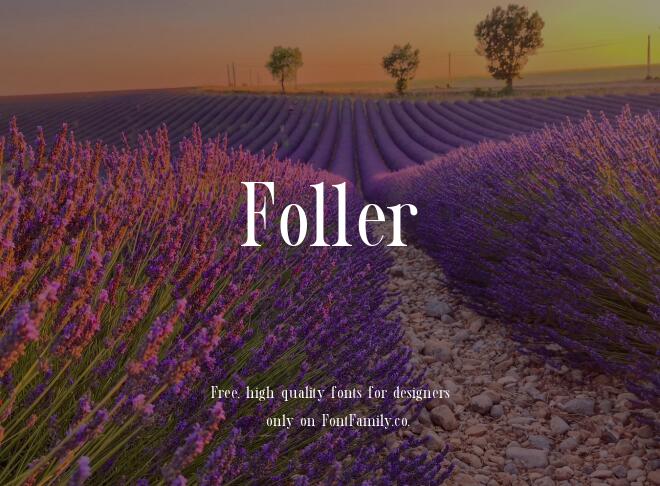 Foller Font