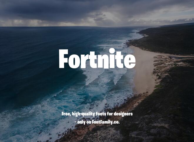 Fortnite Font