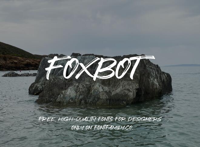 Foxbot Font