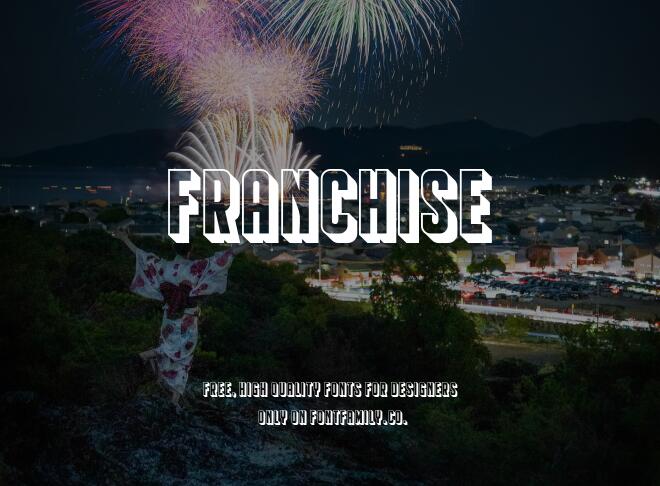 Franchise Font