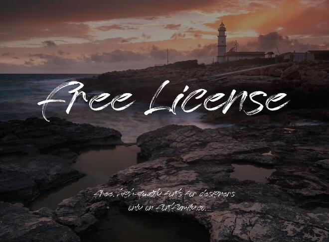 Free License Font