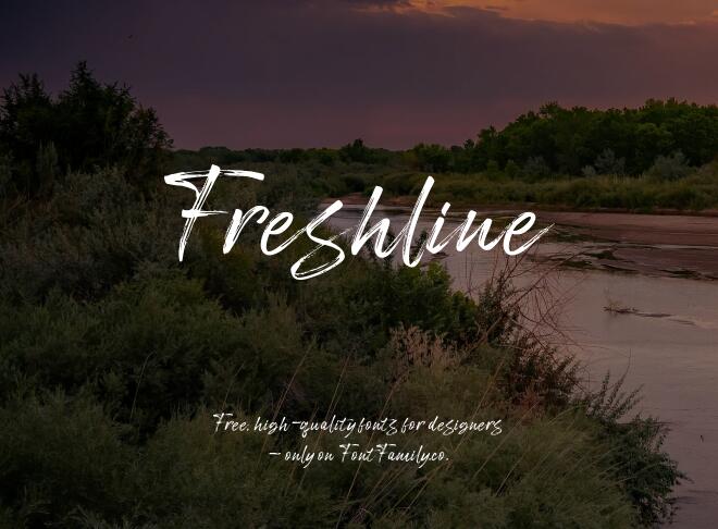 Freshline Font