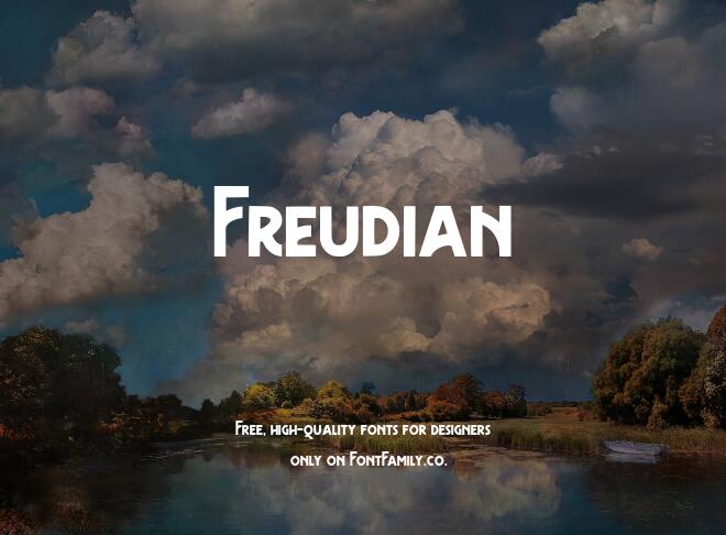 Freudian Font