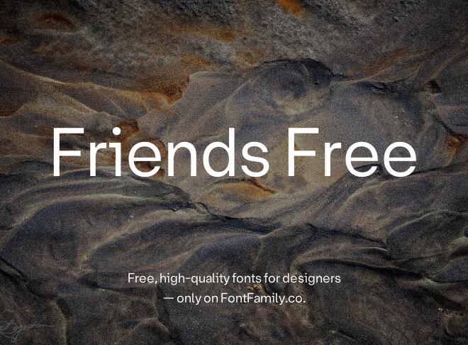 Friends Free Font