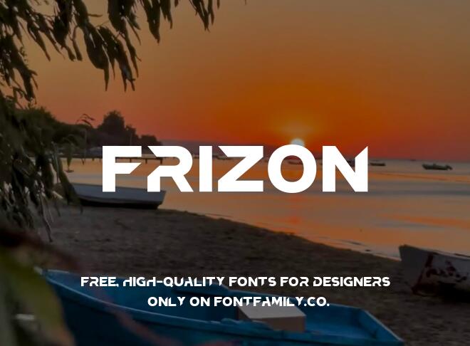 Frizon Font