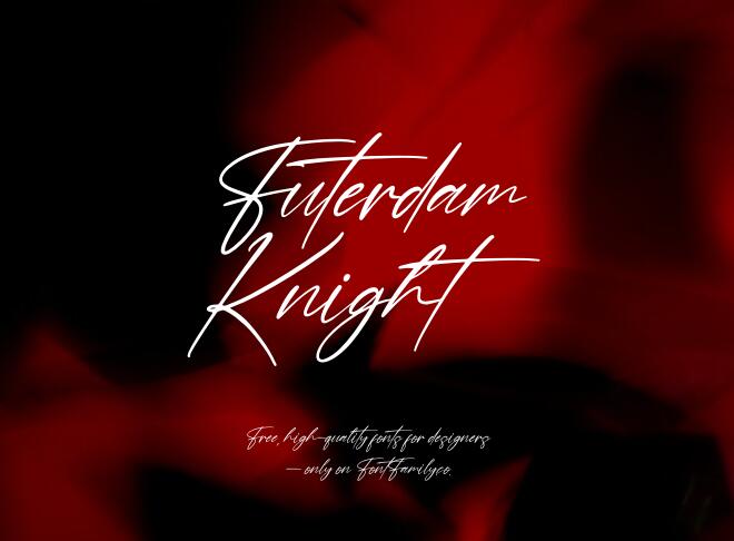 Futerdam Knight Font