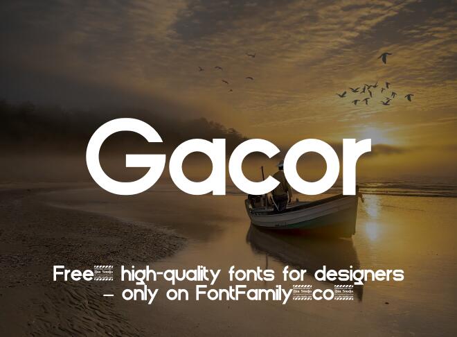 Gacor Font