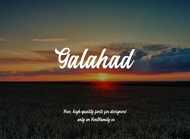 Galahad Font
