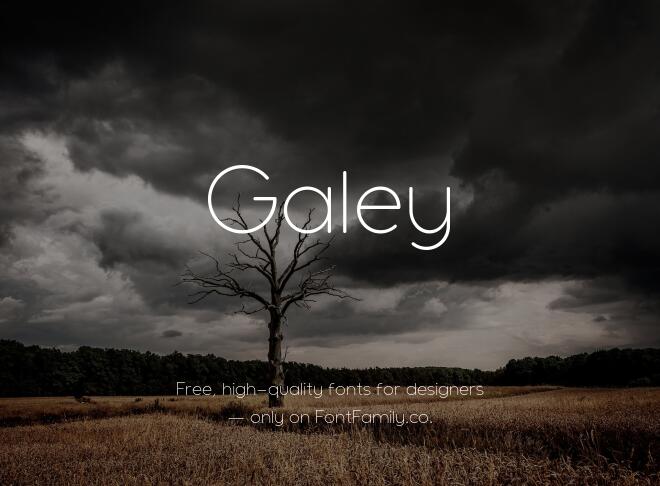 Galey Font