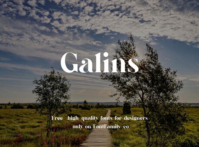 Galins Font