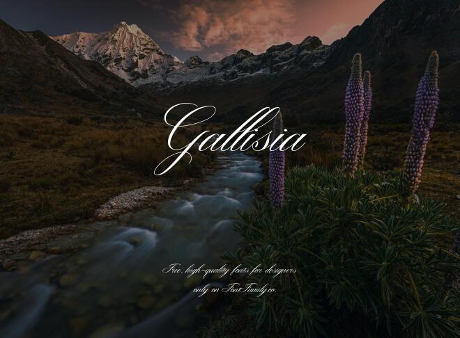 Gallisia Font