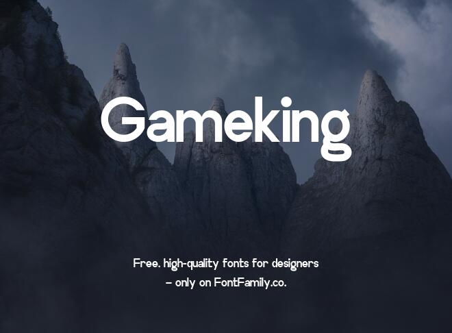 Gameking Font
