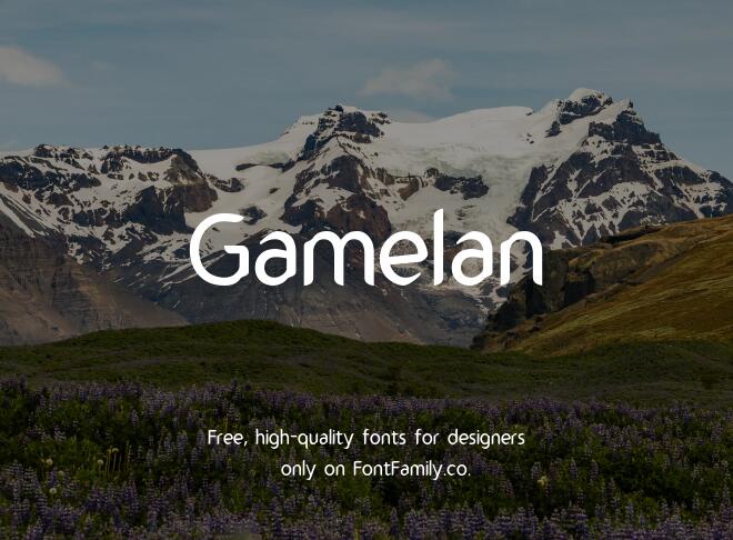 Gamelan Font