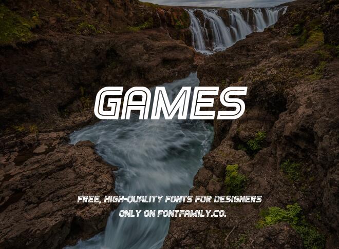 Games Font
