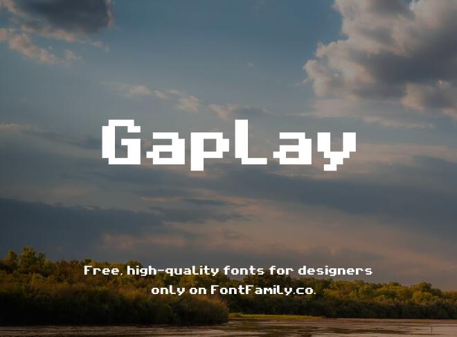 Gaplay Font