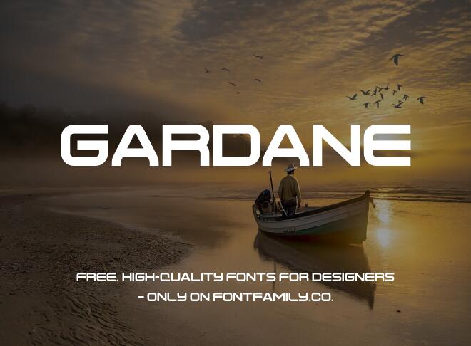 Gardane Font